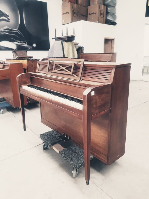 Piano Weber Console - mecanica interior