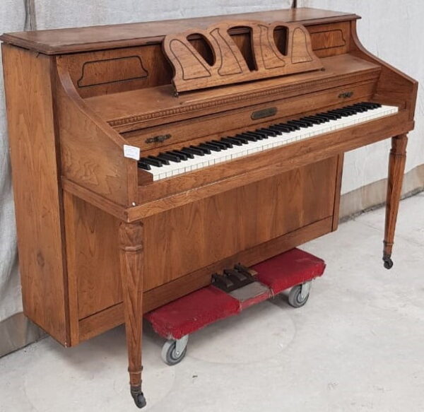 Piano Schafer Sons Consola - detalle del teclado