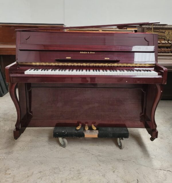 Piano Schafer Sons Vs-43F - detalle del teclado