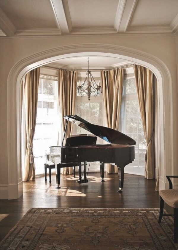 #127105 Piano WINTER 1/8 de Cola, Pequeño 140 cms de Largo. - Imagen 4