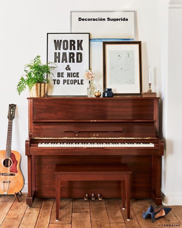 Piano Schafer Sons Estudio - detalle del teclado