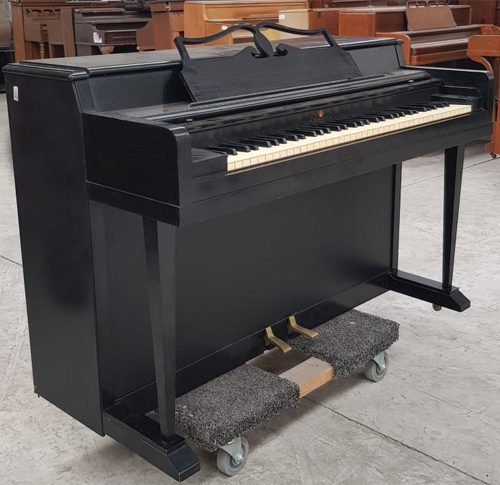 Piano Wurlitzer Espineta - detalle del teclado