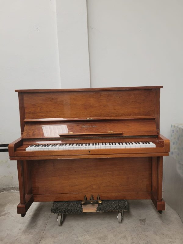 Piano Schafer Sons Estudio - mecanica interior