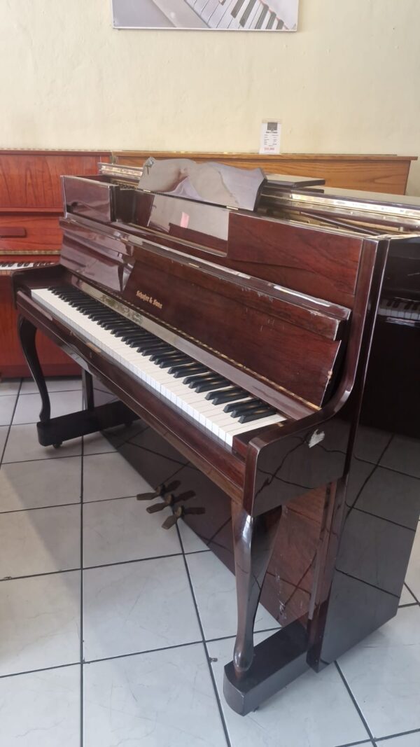 #304929 Piano Vertical SCHAFER & SONS SM-3, pata francesa. - Imagen 7