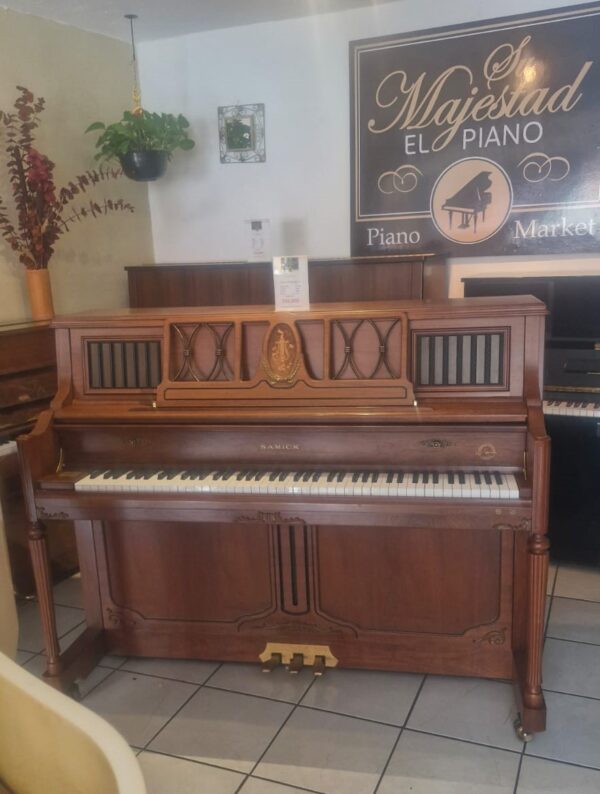 Piano Samick Estudio - vista lateral