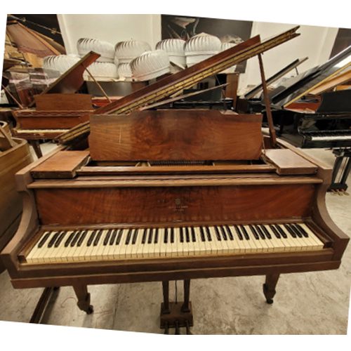 Piano Mehlin Sons Cuarto Cola - vista lateral