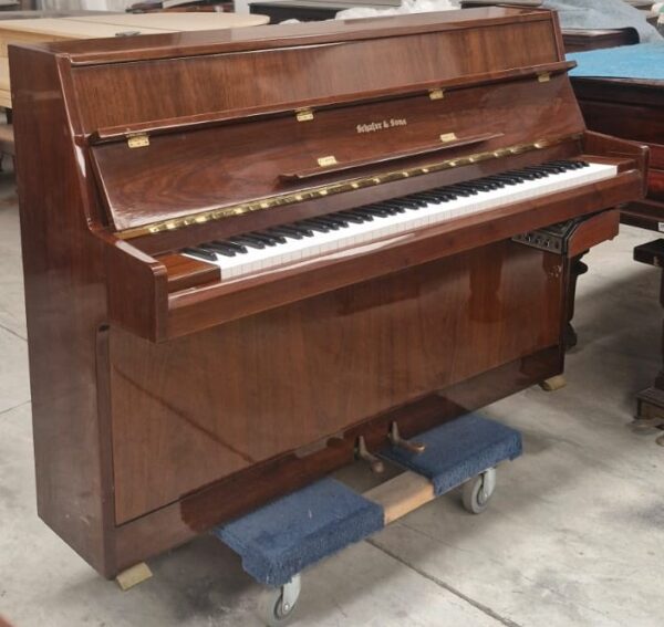 Piano Schafer Sons Vs-40 - mecanica interior