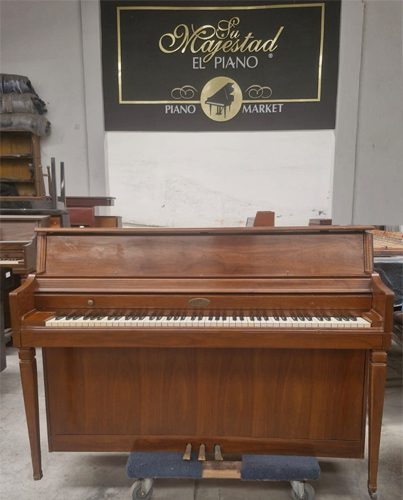 Piano Wurlitzer - detalle del teclado