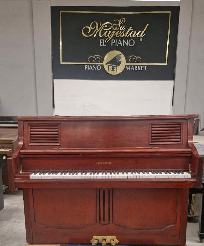 Piano Samick Js-118 - detalle del teclado