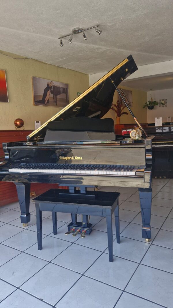 Piano Schafer Sons Ss-69 - vista lateral