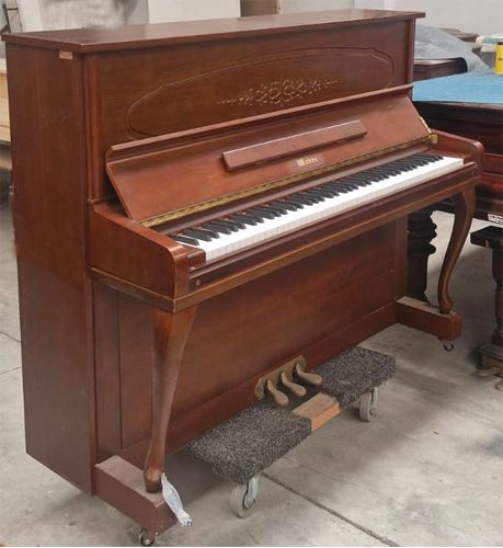 Piano Weber Pw-48 - detalle del teclado