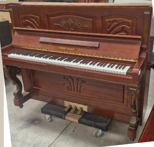 Piano Young Chang U-121 - mecanica interior