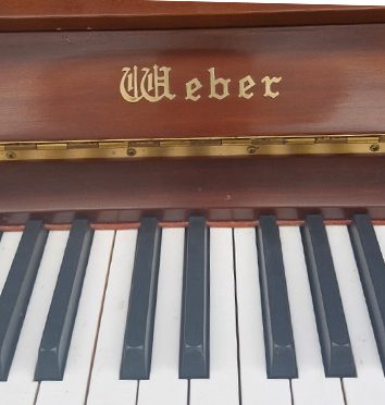 Piano Weber Pw-48 - mecanica interior