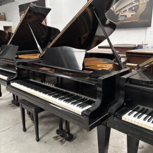 #439736 Piano de Media Cola Yamaha G5A 198 cm de Largo| Negro Poliéster Profesional.