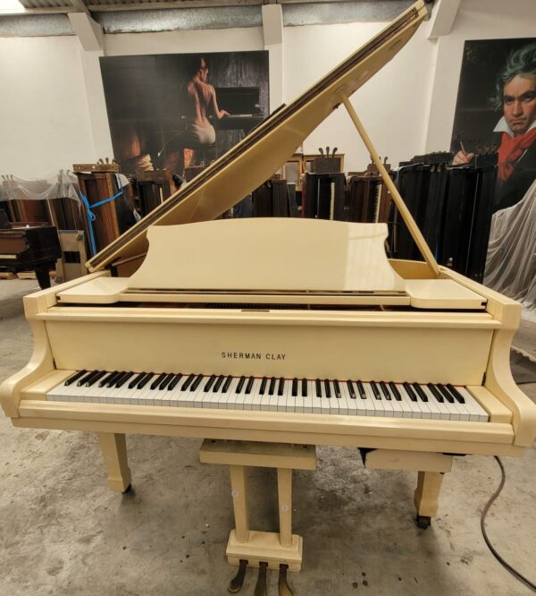 Piano Sherman Clay G0133 - detalle del teclado