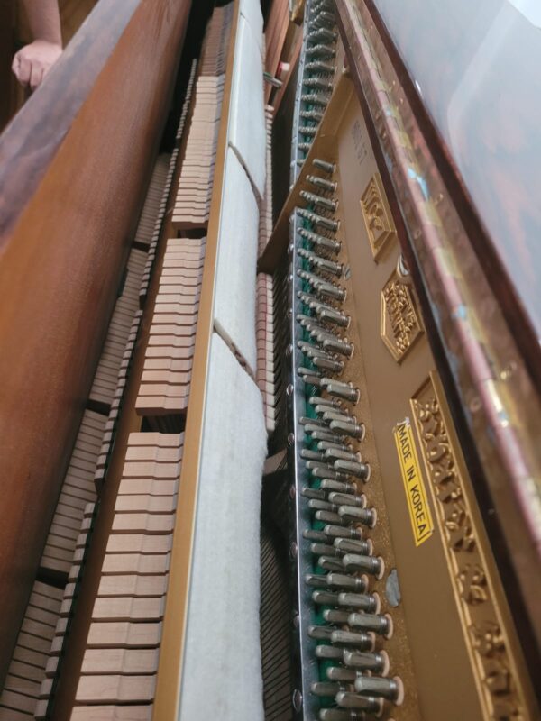 Piano Schafer Sons - mecanica interior