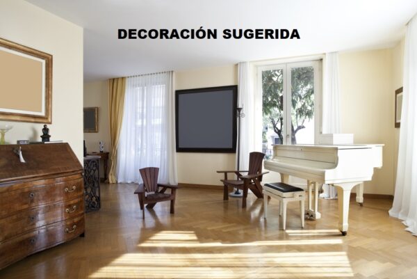 Piano Sherman Clay G0133 - vista lateral