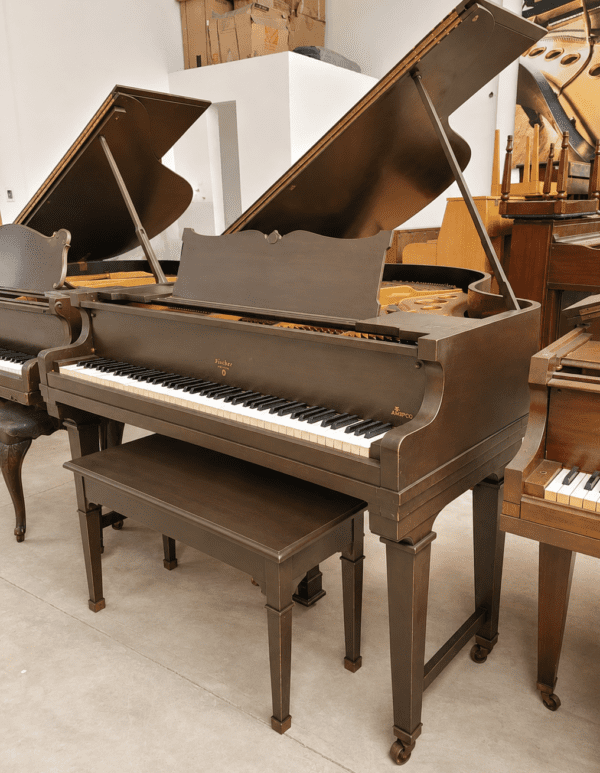 Piano Fischer - vista lateral