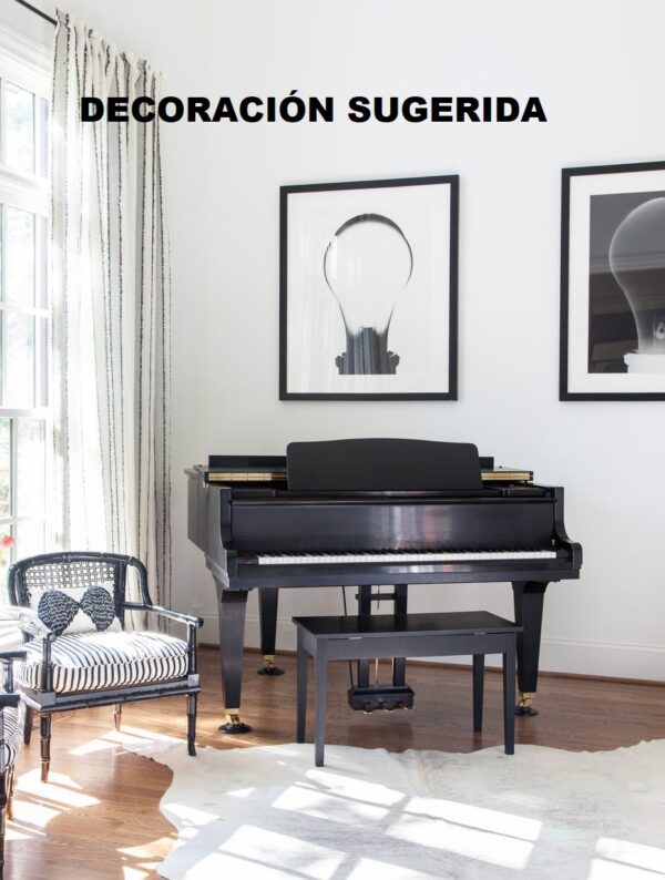 Piano Baldwin - vista lateral