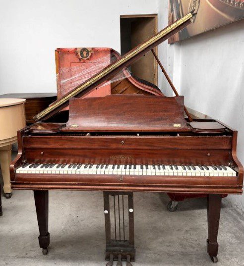 Piano Chickering - detalle del teclado