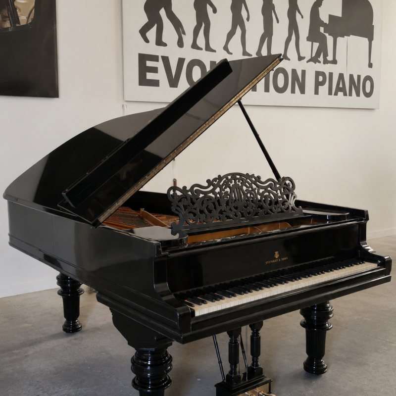 #74098 Piano de Cola STEINWAY & SONS Clásico, Modelo B, 211 cm. de Largo.