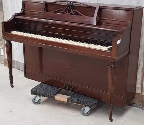Piano Gulbransen Consola - vista lateral