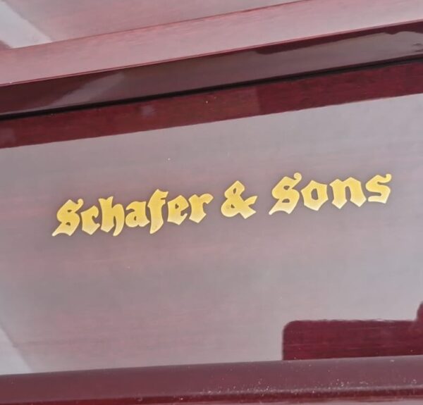 Piano Schafer Sons Vs-41 Consola - imagen 7