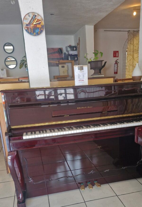 Piano Schafer Sons Vs-42F - vista lateral