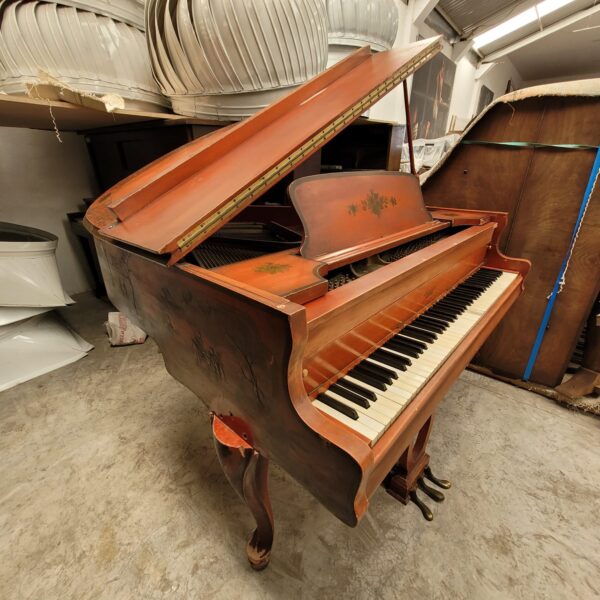 Piano Brambach - detalle del teclado