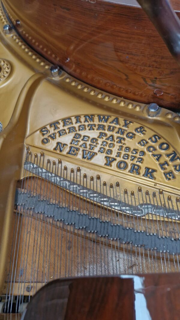 # 42300 Piano de Cola STEINWAY & SONS Modelo C, 85 teclas. - Imagen 9